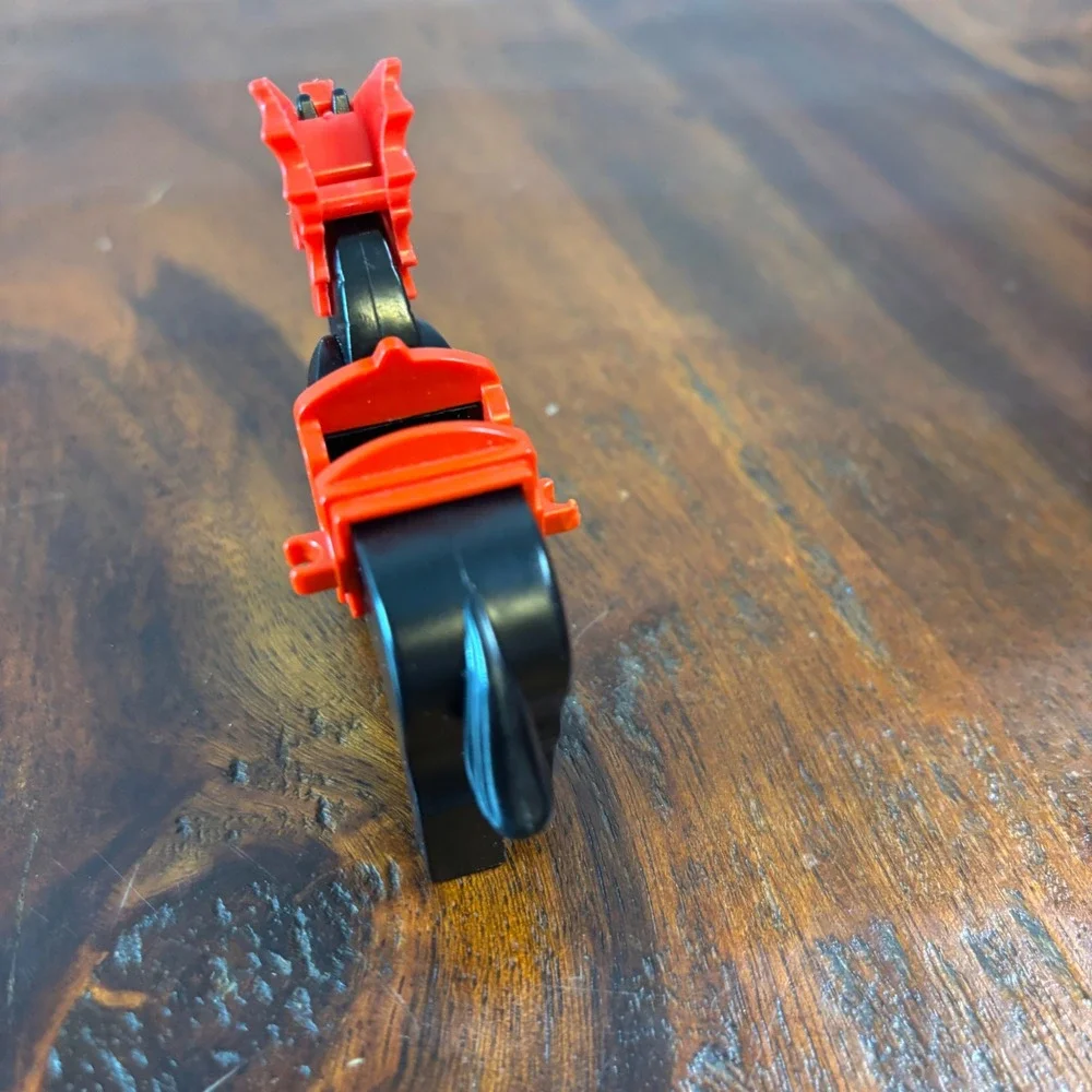 LEGO Castle Dragon Knight Horse Black with Red Dragon‎ Armor and Saddle Vintage